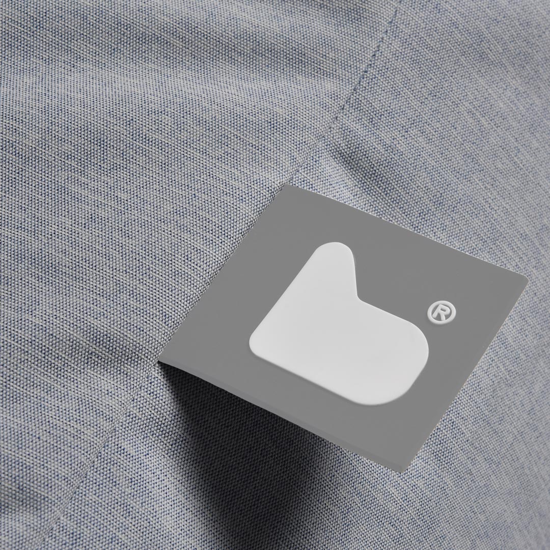 Mighty B-Bag - Outdoor Bean Bag Chair - Pastel Blue