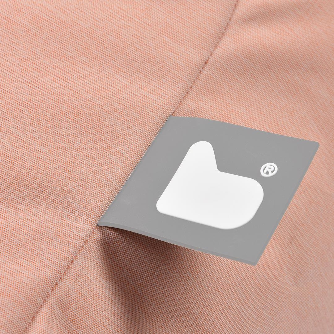 Mighty B-Bag - Outdoor Bean Bag Chair - Pastel Orange