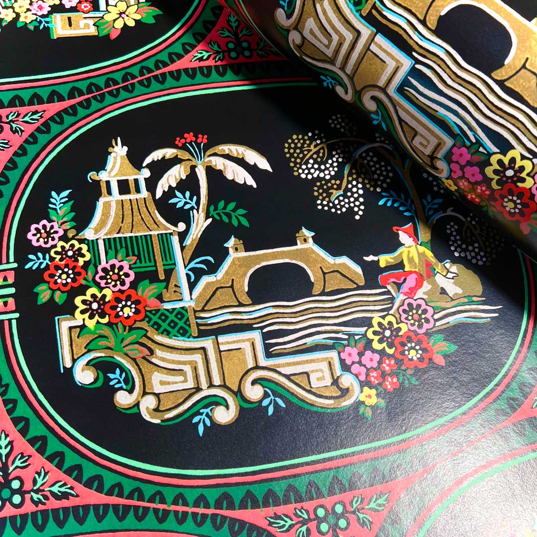 Modern Chinois Wallpaper