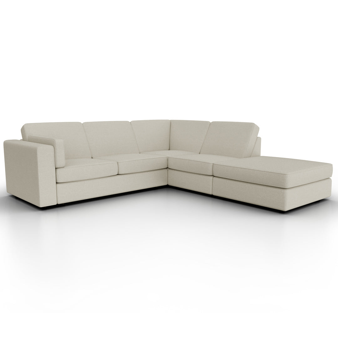 Modular T Outdoor 4PC Corner Sofa & Footstool