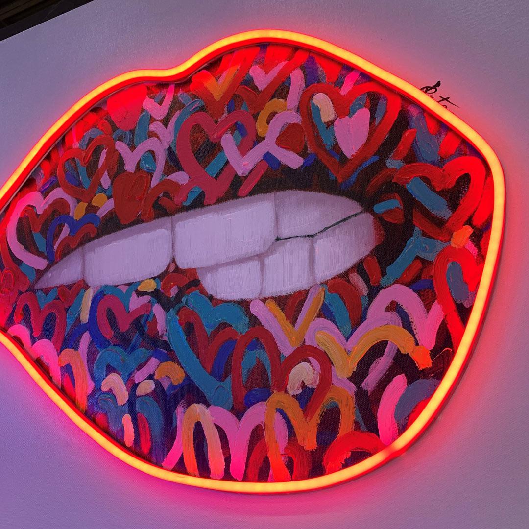 Mouth - LED Neon Artwork