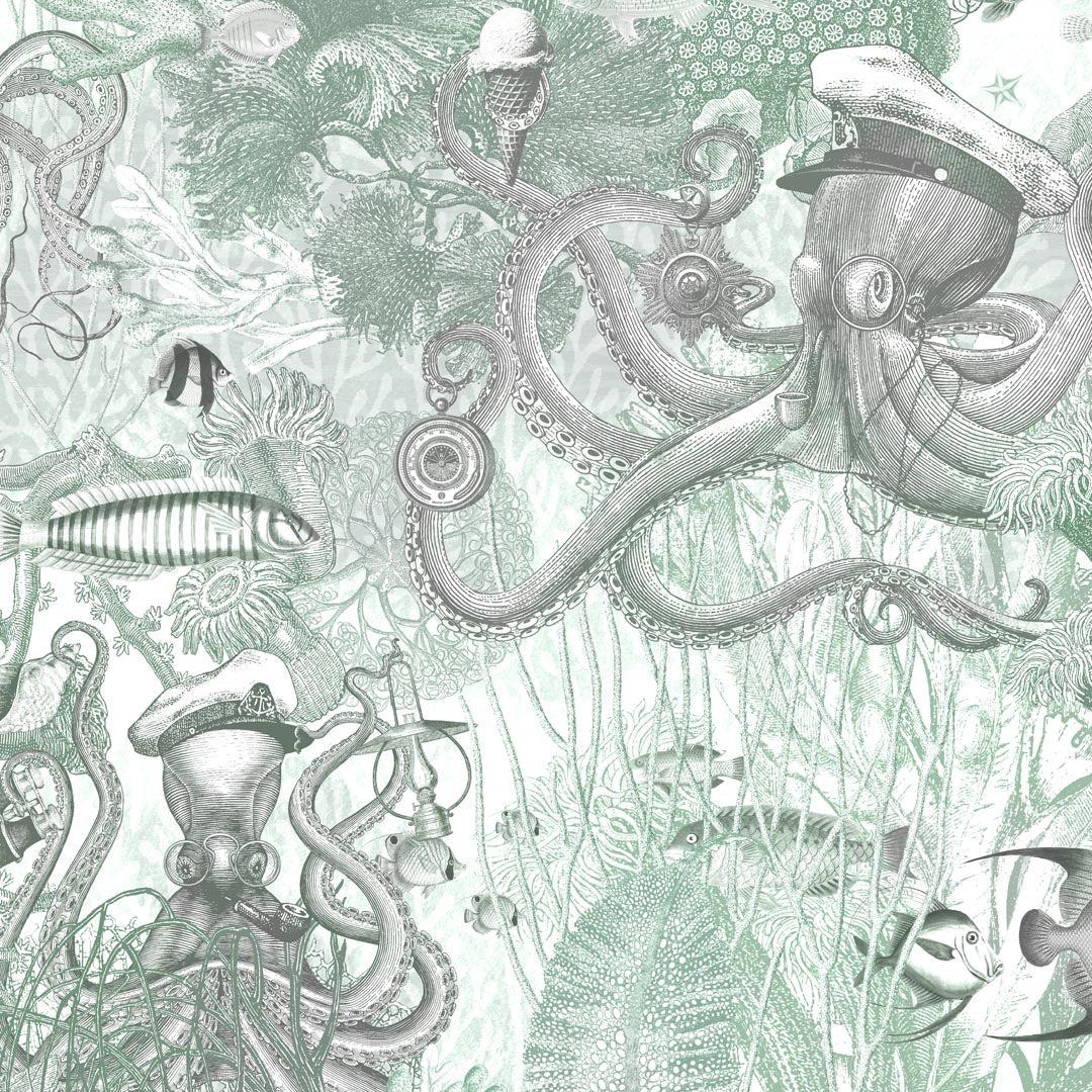 Octopus Wallpaper - Sea Spray - Brand Mckenzie