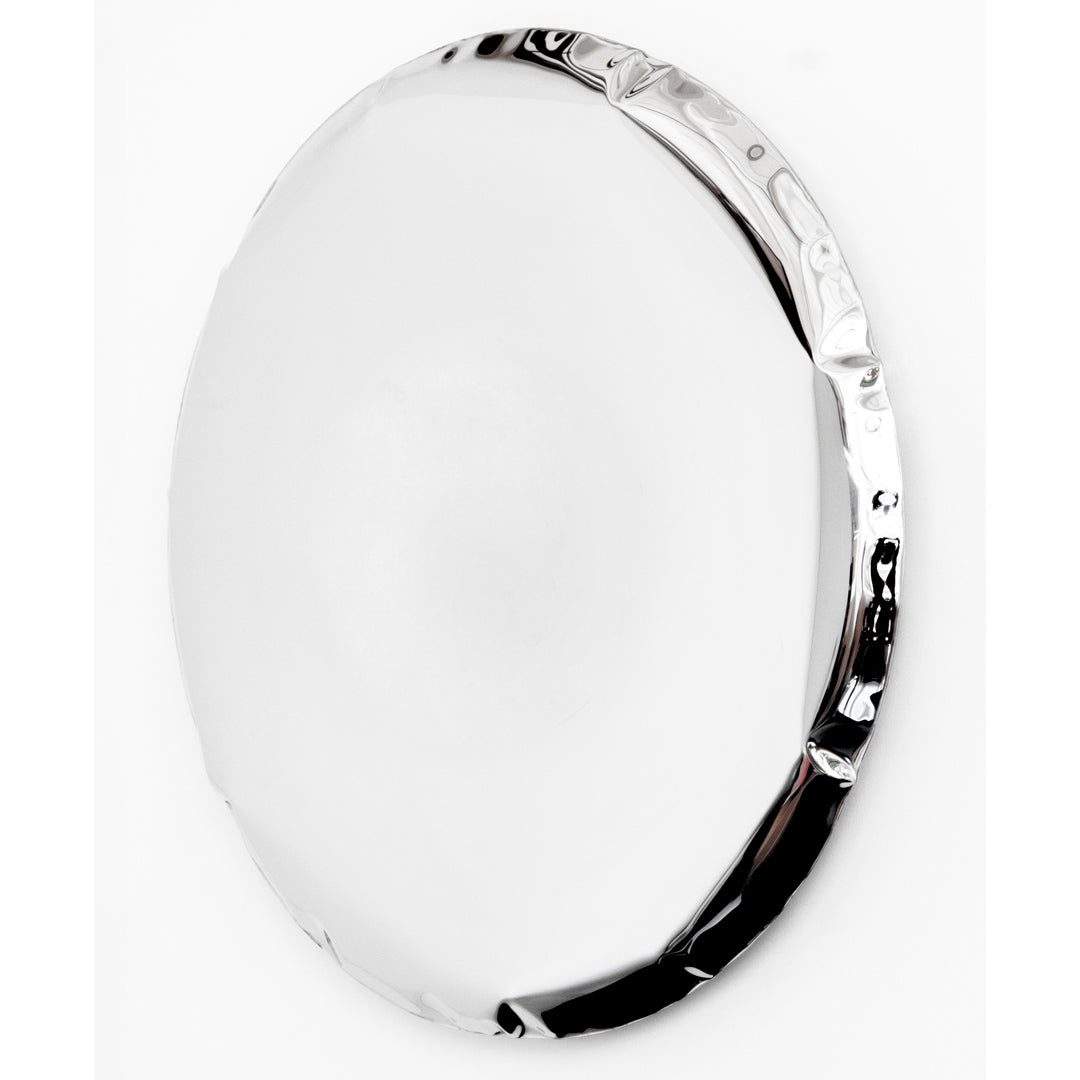 Oko Round Mirror - Polished Inox - Zieta