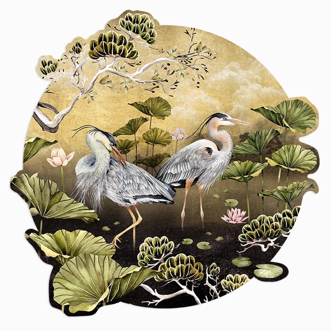 Orient Wall Decal - Golden