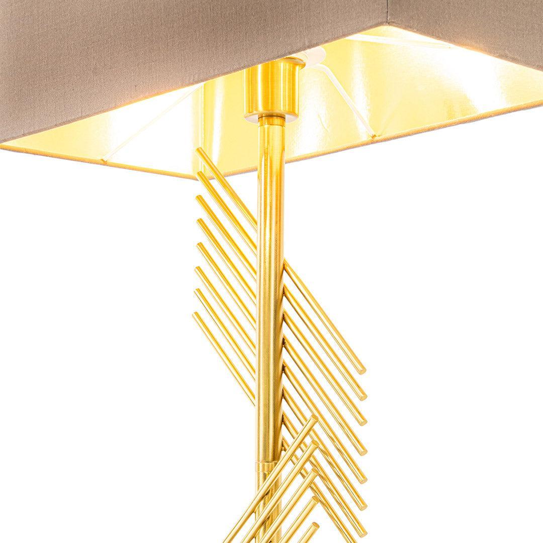 Otis Brushed Brass Table Lamp - RV Astley