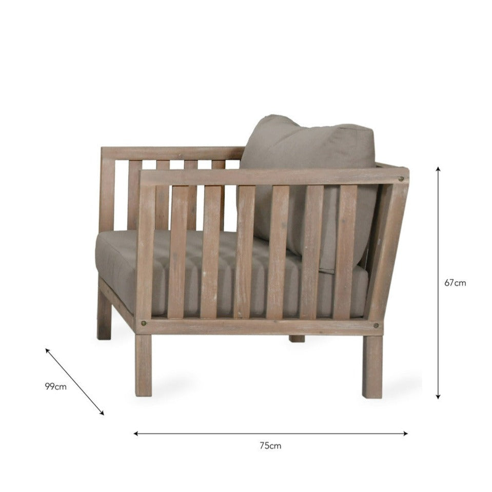 Pair Of Porthallow Lounge Chairs