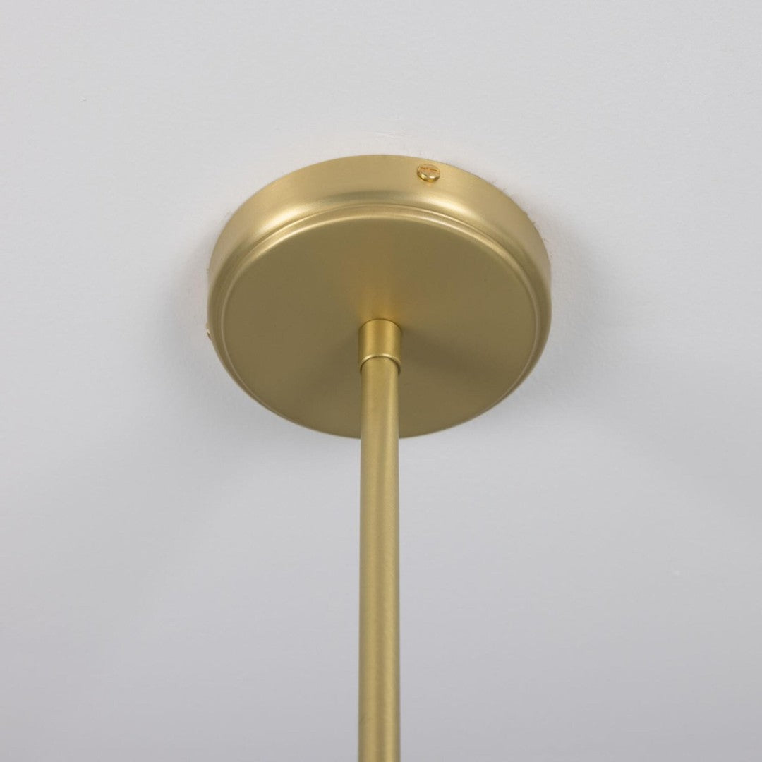 Para Modern Brass Chandelier With Fabric Shades