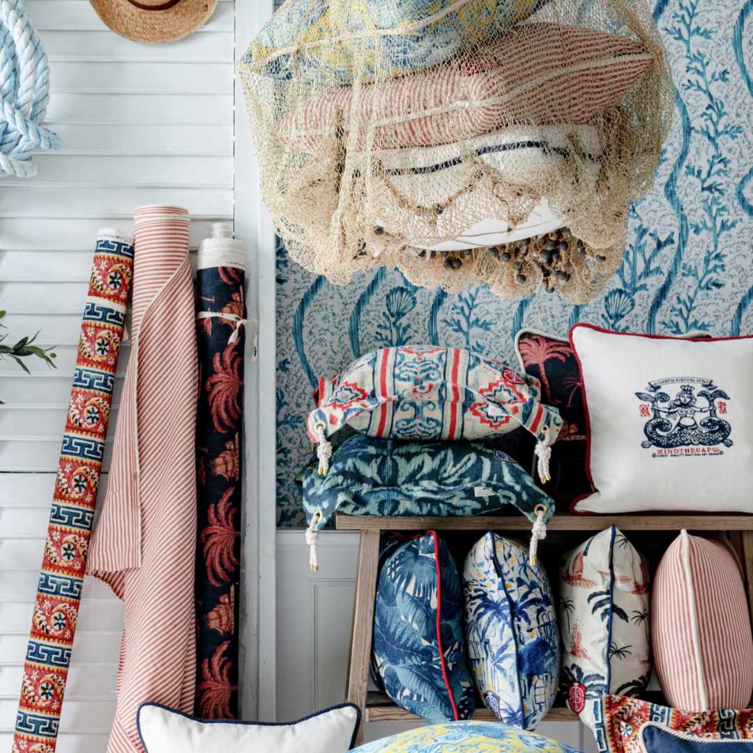 Paradeisos 100% Linen Fabric - MINDTHEGAP