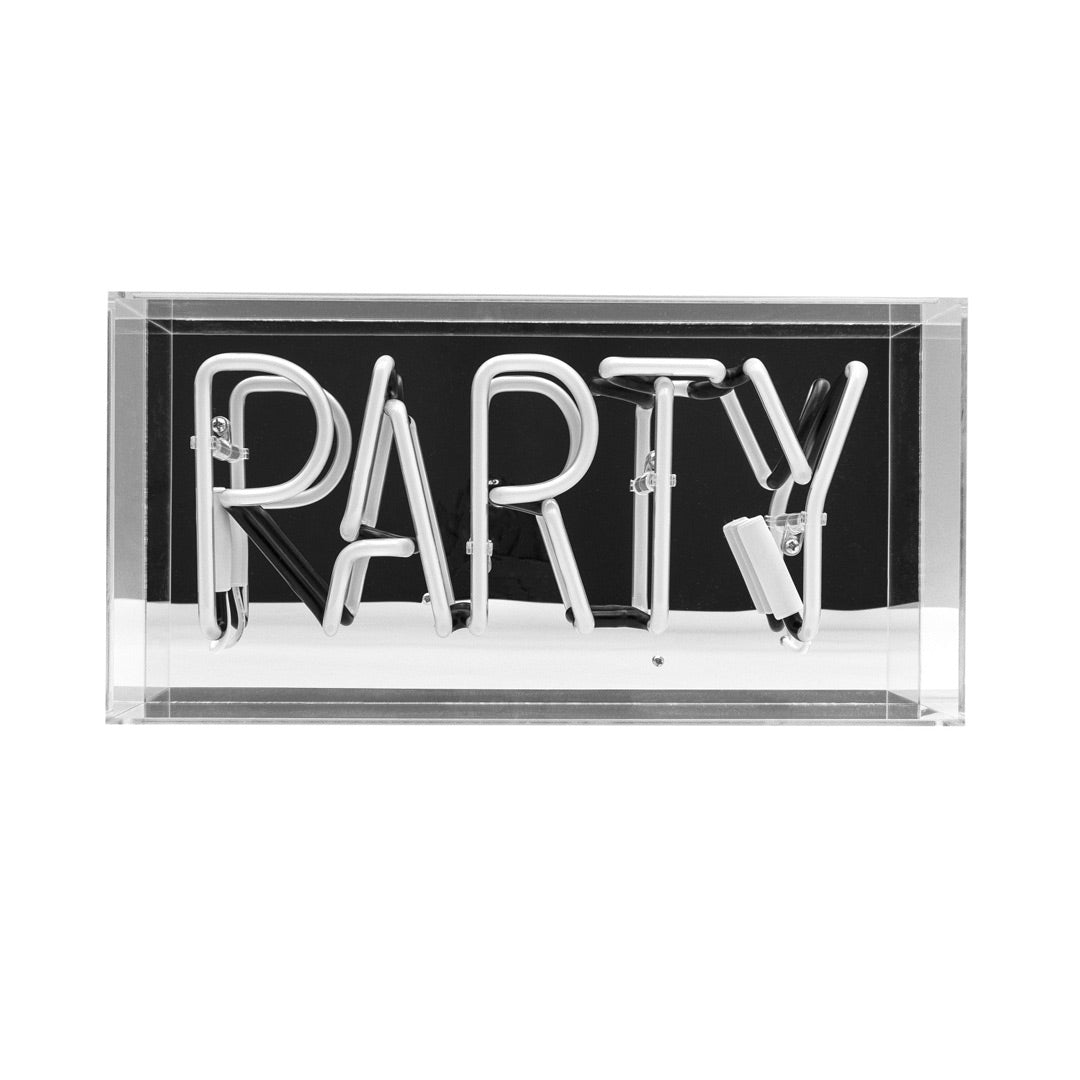 Party Neon Acrylic Box Light