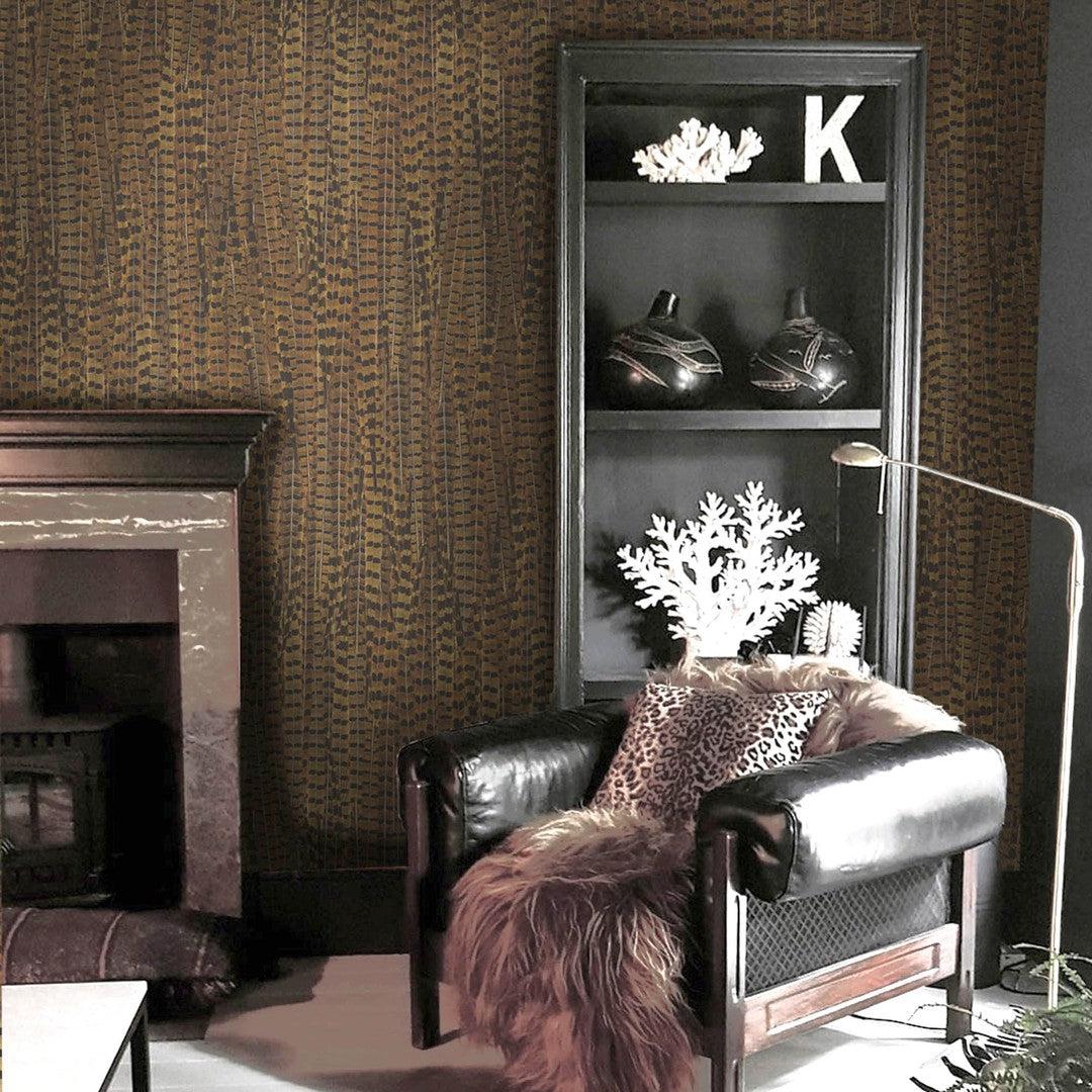 Pheasant Feather Wallpaper