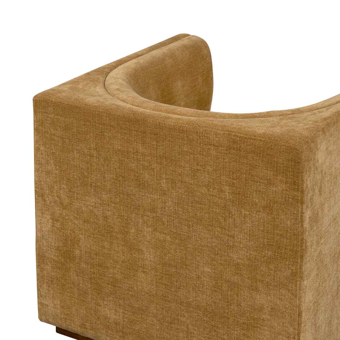 Richlin Chenille Straw Armchair - RV Astley