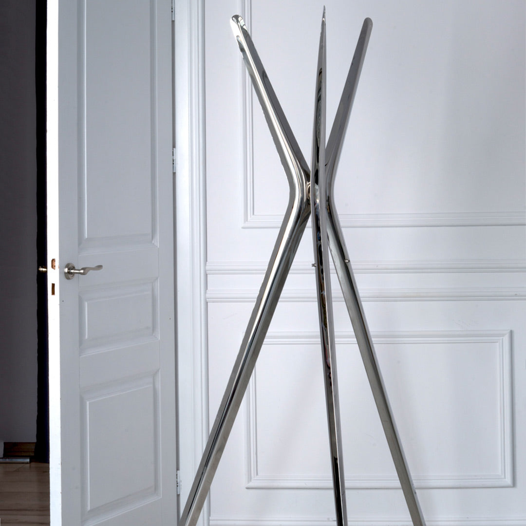 Snopek Coat Rack - Polished Inox - Zieta