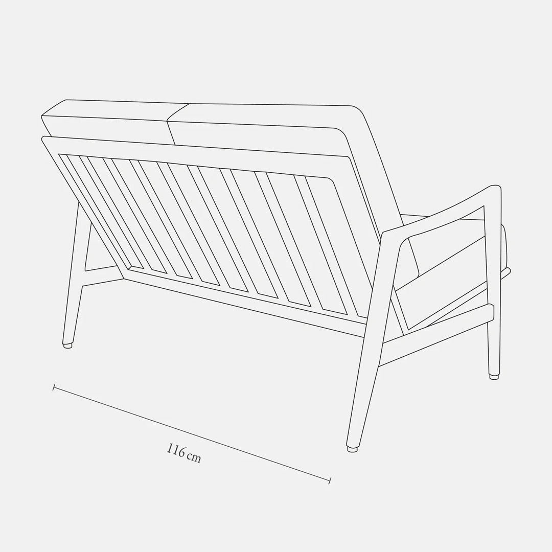 Stefan 2-seater Sofa - 366 Concept
