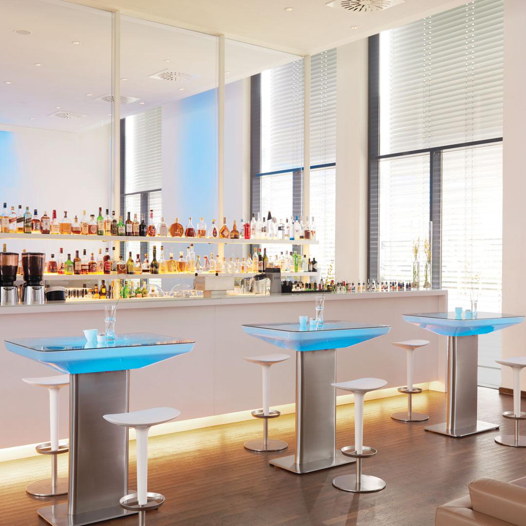 Studio 105 Indoor LED Light Up Bar Table