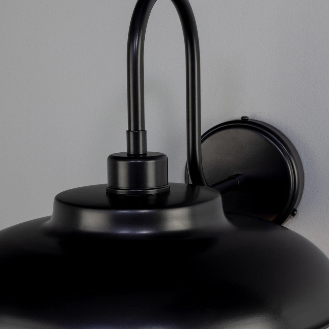 Telal Swan Neck Wall Light - Black