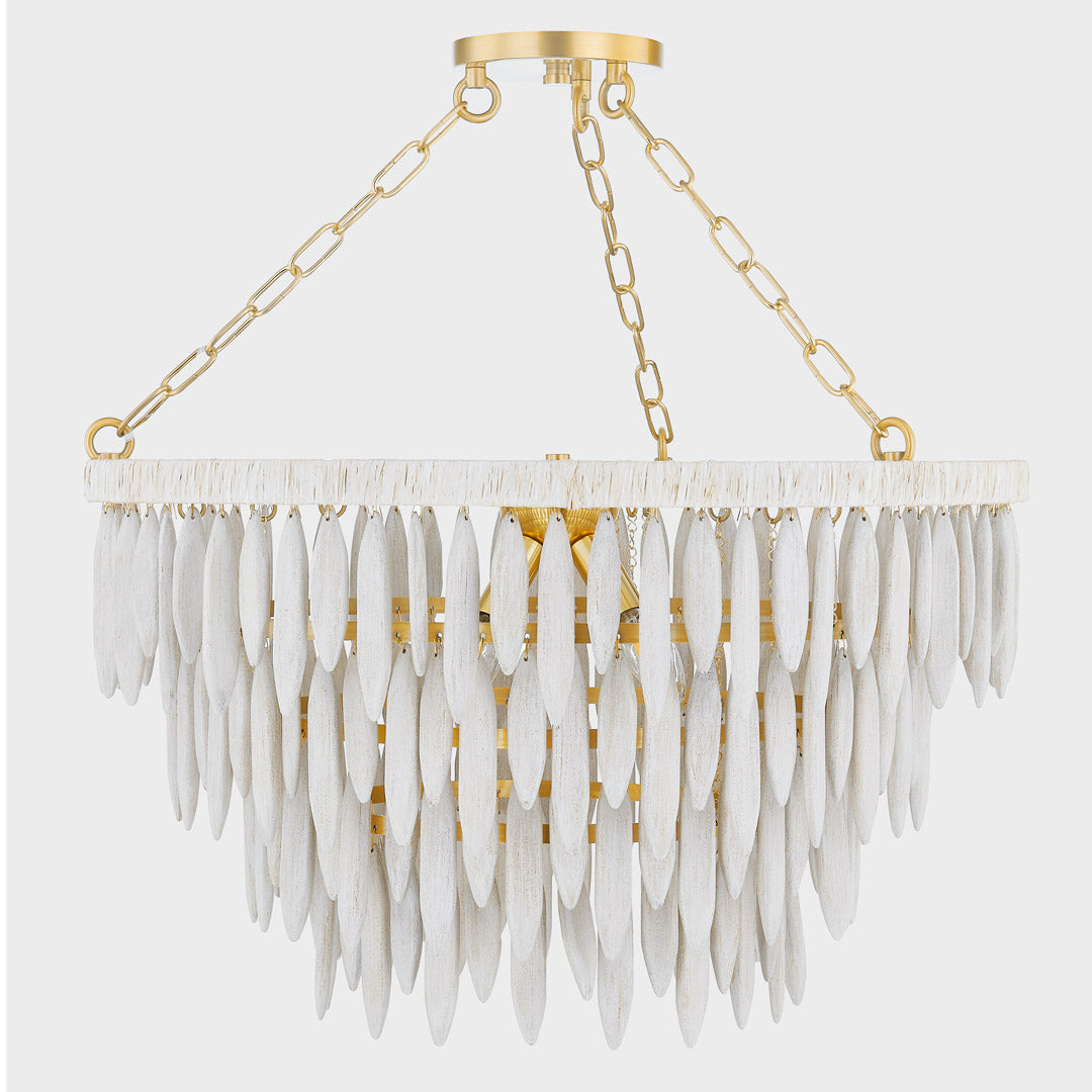 Tiffany Wood Chandelier - Hudson Valley Lighting