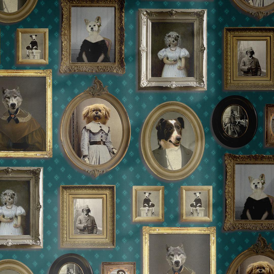 Top Dog Wallpaper - Green - Graduate Collection