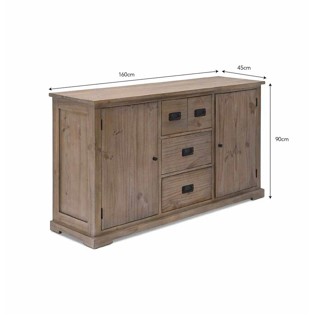 Topsham Pine Sideboard