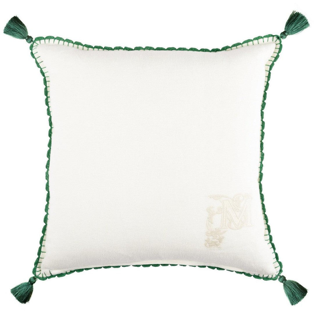 Transylvanian Florilegium Embroidered Cushion - Mind The Gap