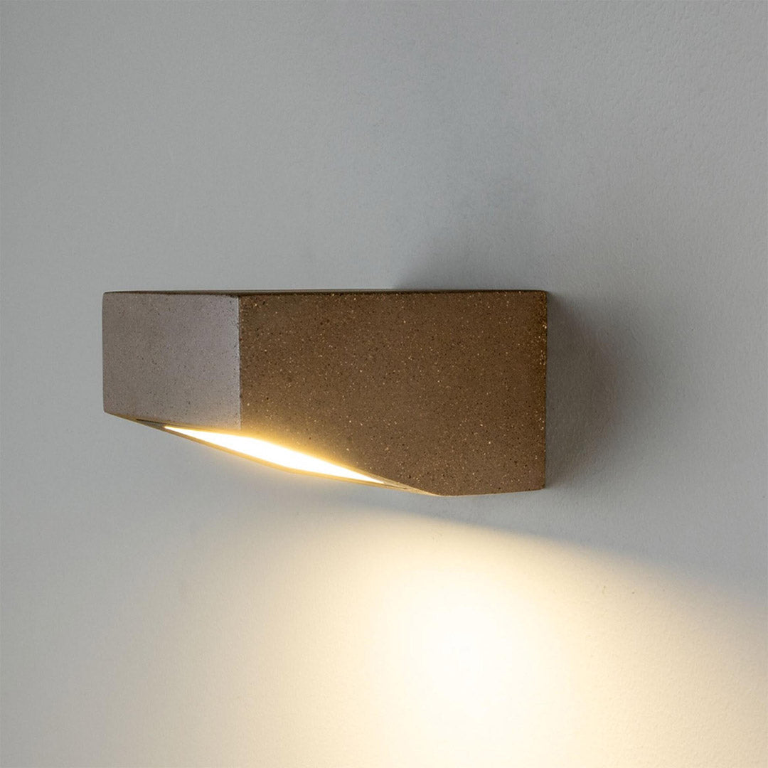 Trieste Outdoor IP65 Concrete Wall Light