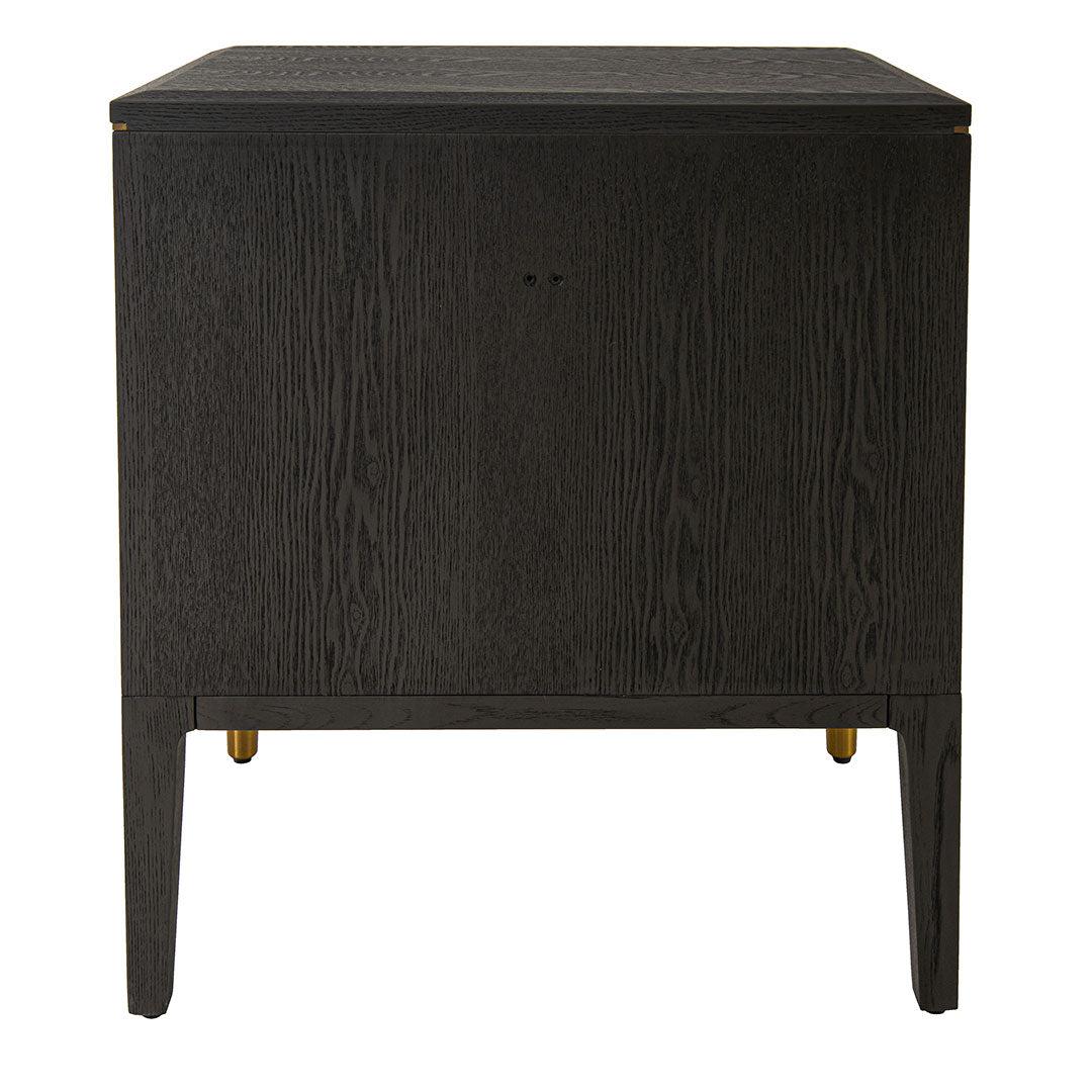 Vancent 2 Drawer Side Table - RV Astley