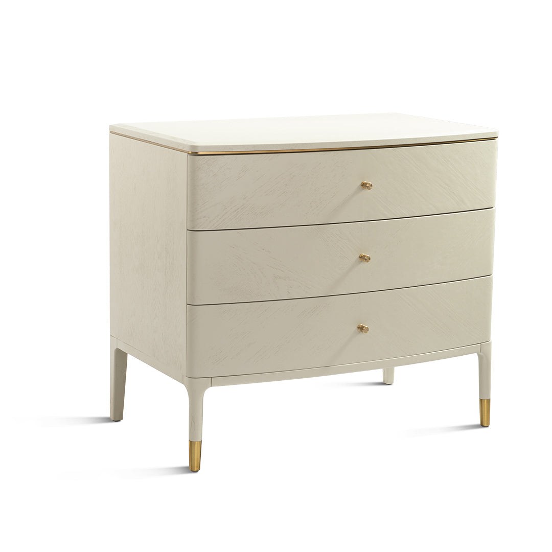 Vancent Off-white Chest Of Drawers - RV Astley
