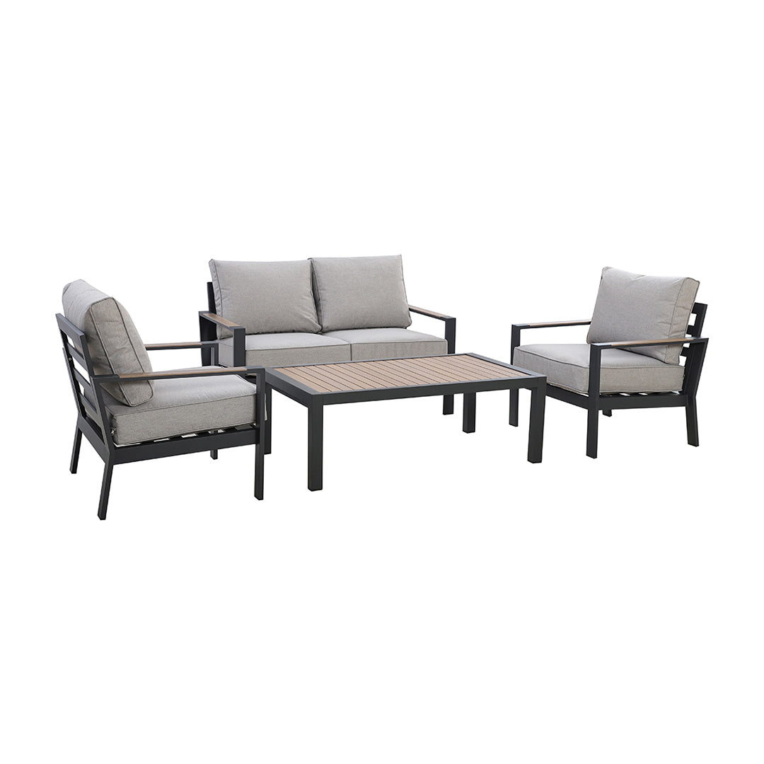 Vancouver 2 Seat Sofa Set - Dove Grey