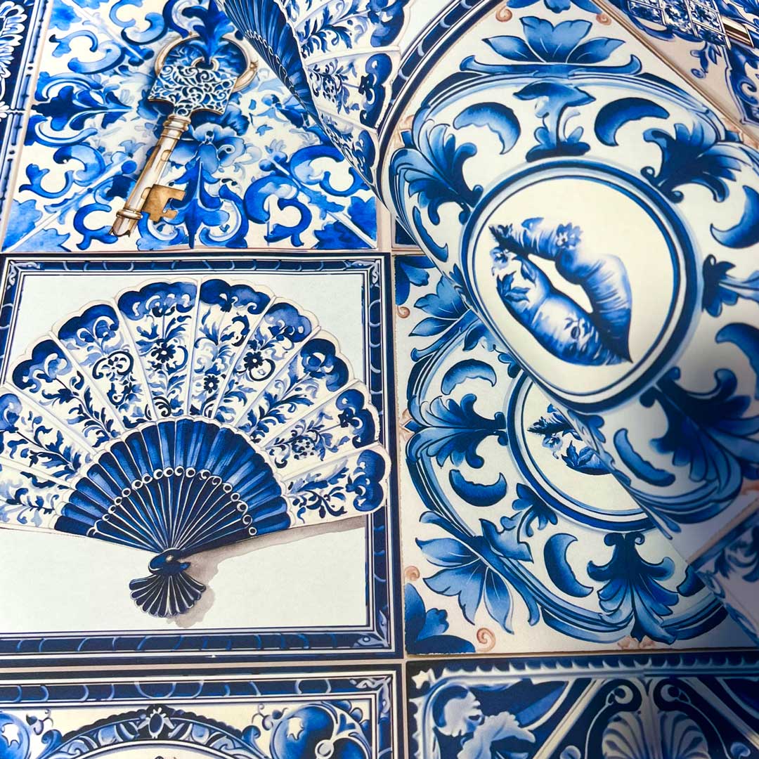 Willow Couture Tiles Wallpaper