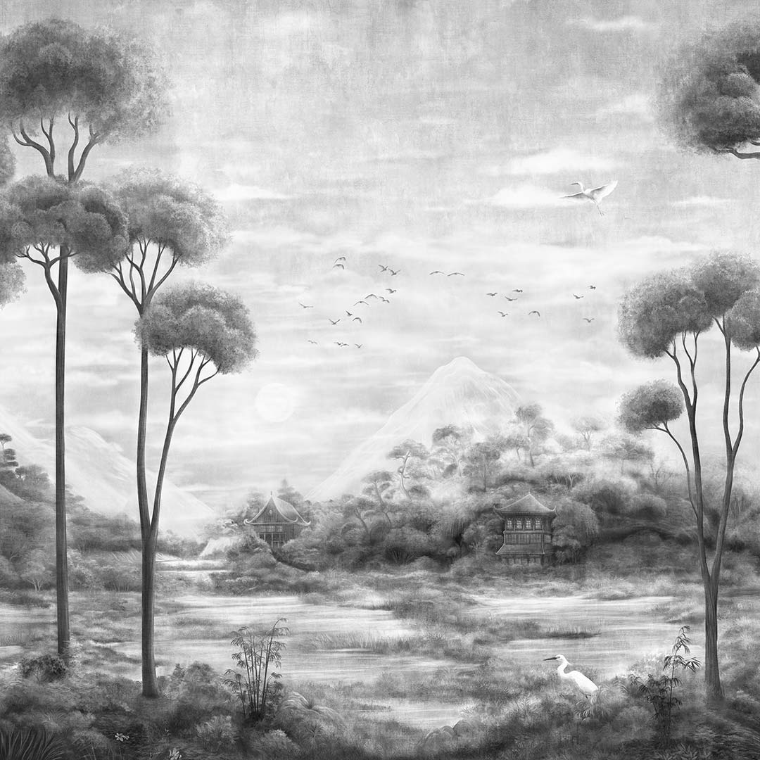 Xi Hu Lake Mural - Coordonne