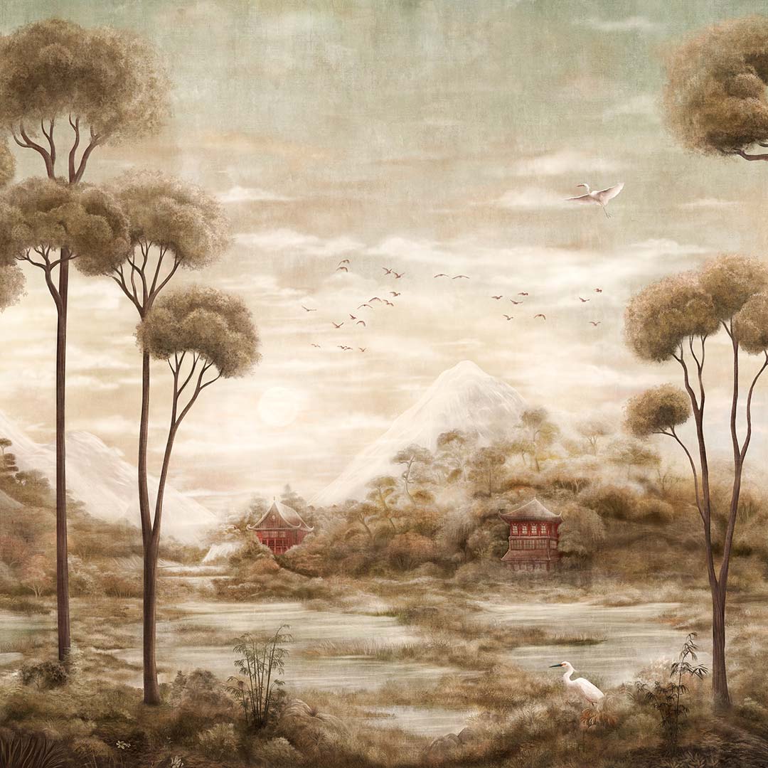 Xi Hu Lake Mural - Coordonne