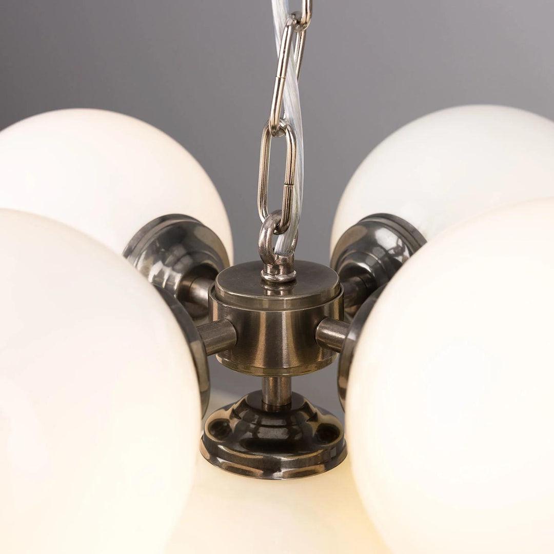 Yaounde Small Globe Chandelier - Mullan Lighting