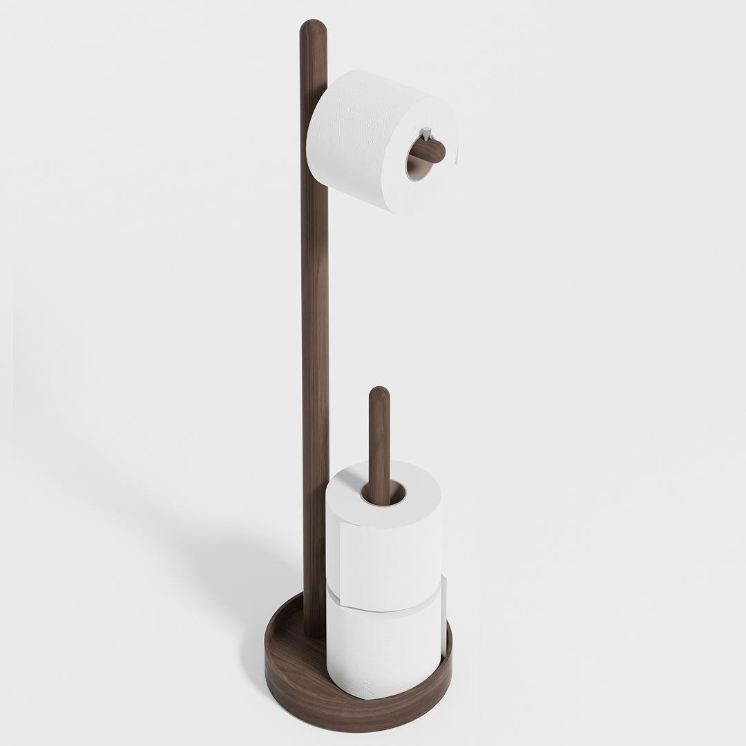 White Toilet Roll Holder | Metal | The