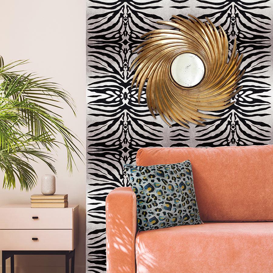 Zebra Print Wallpaper