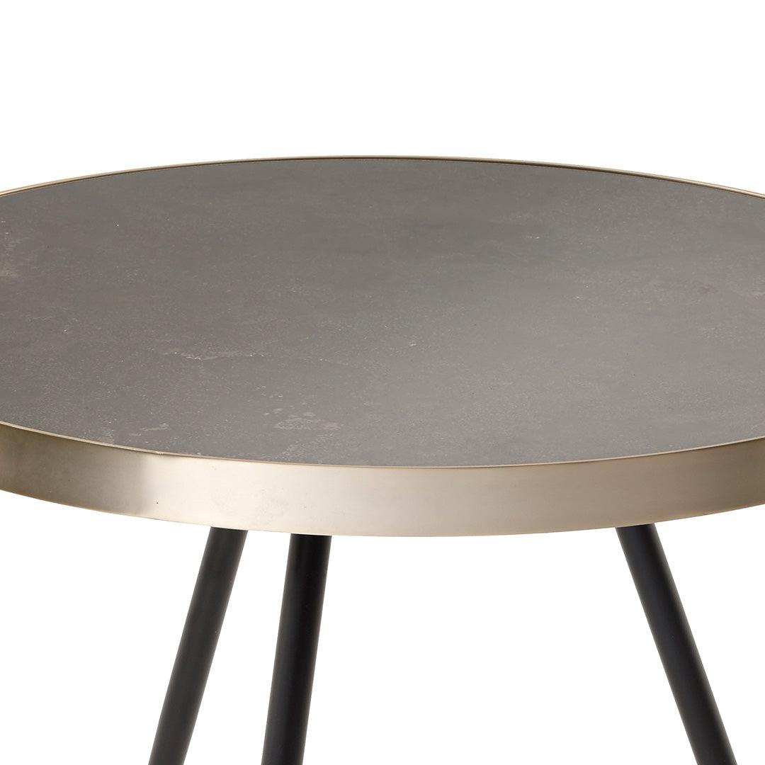 Zeus Marble Side Table - RV Astley