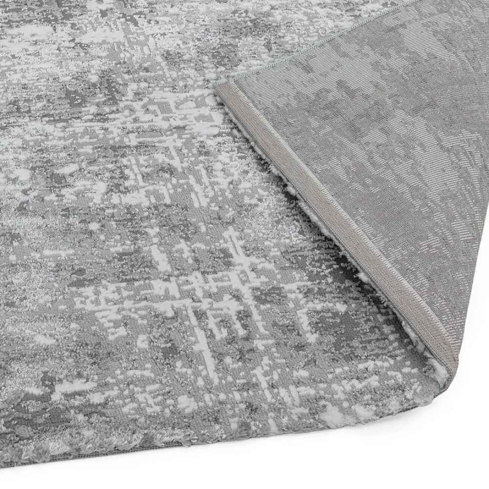 Abstract Silver Tint Rug