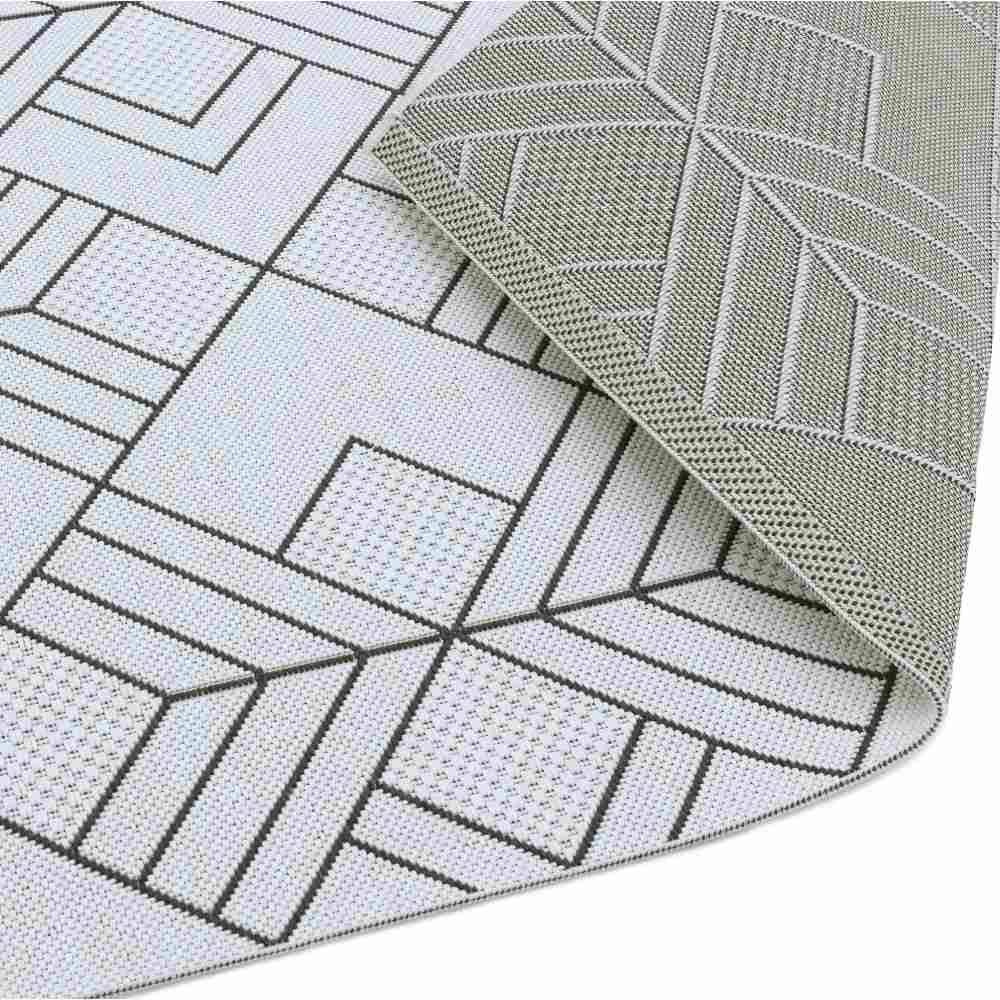 Art Deco Geometric Outdoor Rug