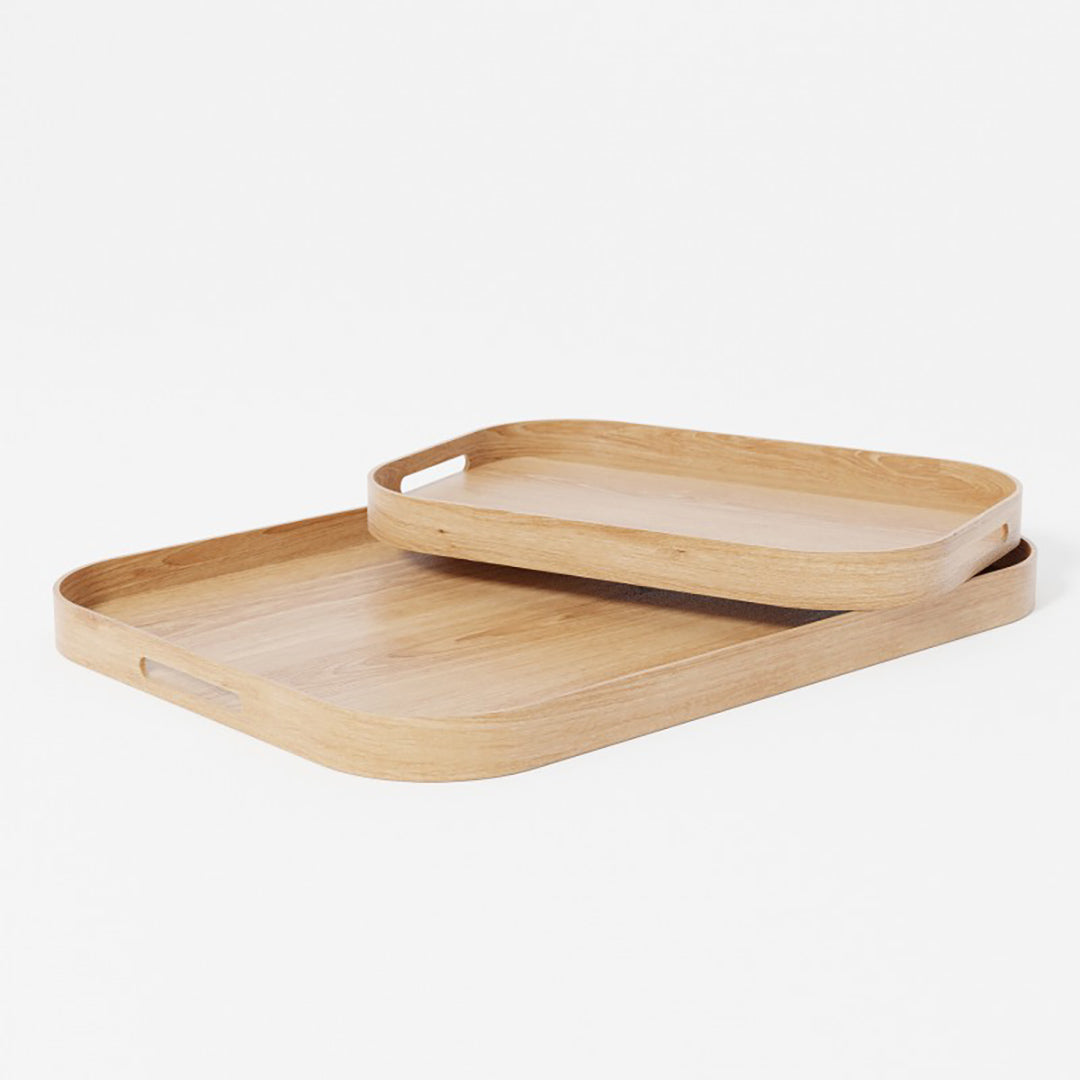 Bellhop 402 Rectangular Tray - Oak