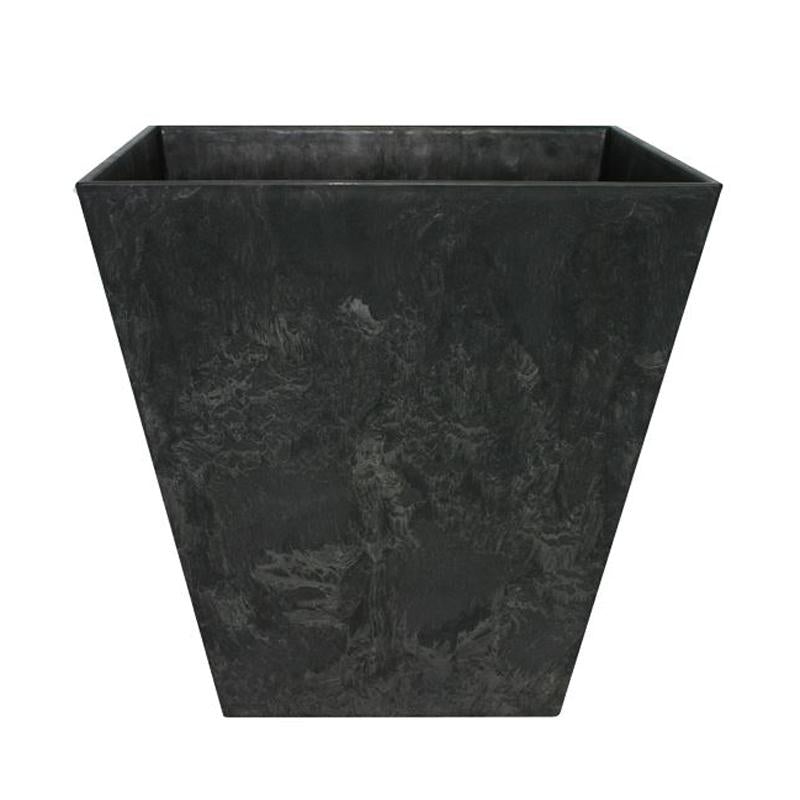 Black Artstone Plant Pot - 30cm