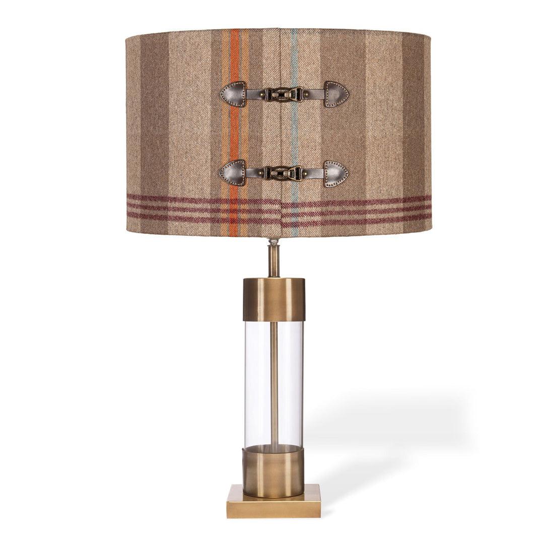 Chalet Wool Leather Buckles Lampshade - Mind The Gap