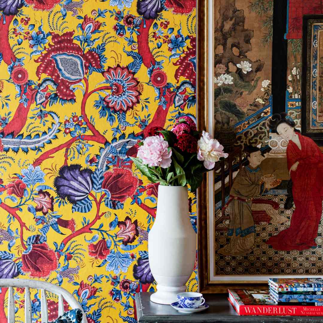 Chinese Paisley Wallpaper - Set of 3 Rolls - MINDTHEGAP