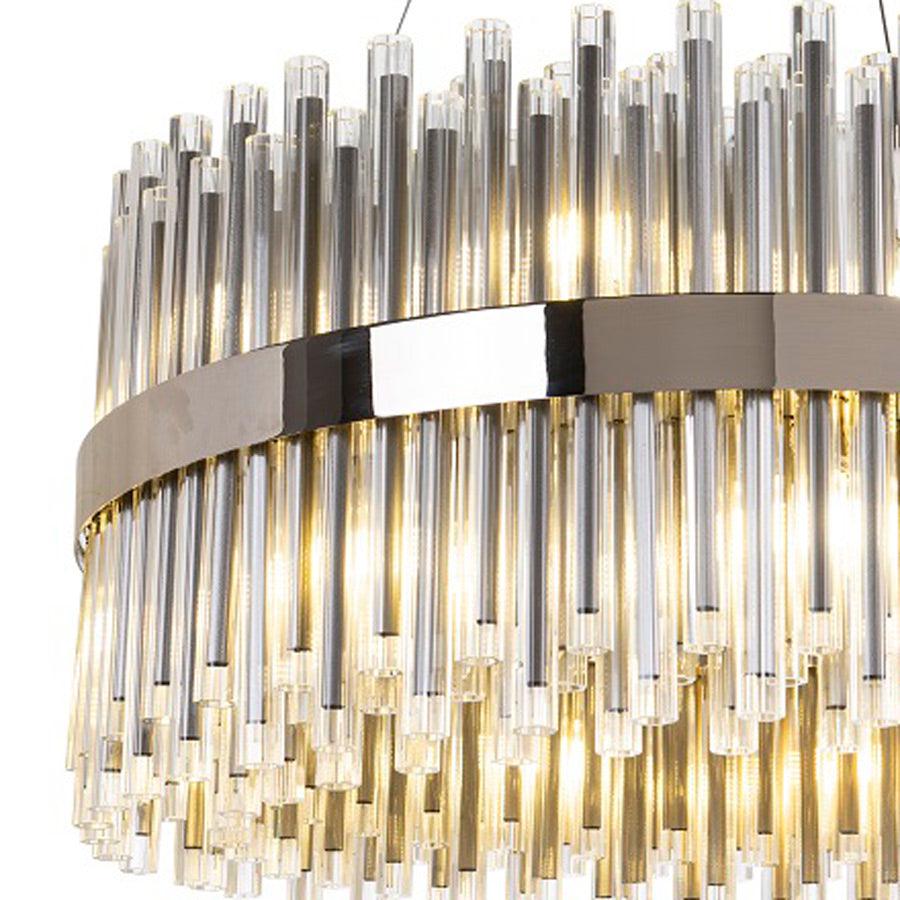 Colmar 80cm Chandelier Nickel - RV Astley