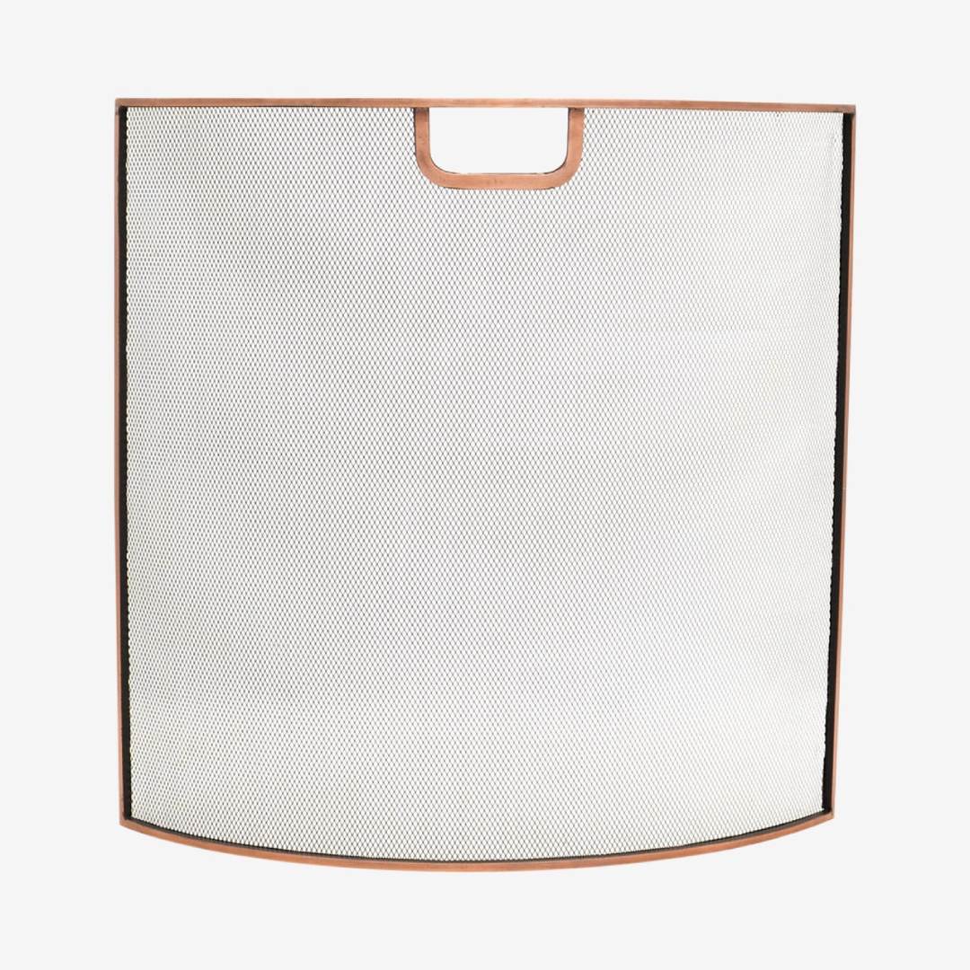 Copper Fire Screen Lime Lace