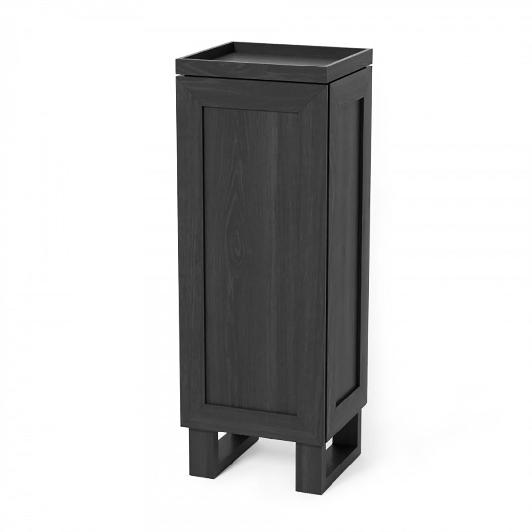 Cosmos Tallboy Bathroom Cabinet - Dark Oak