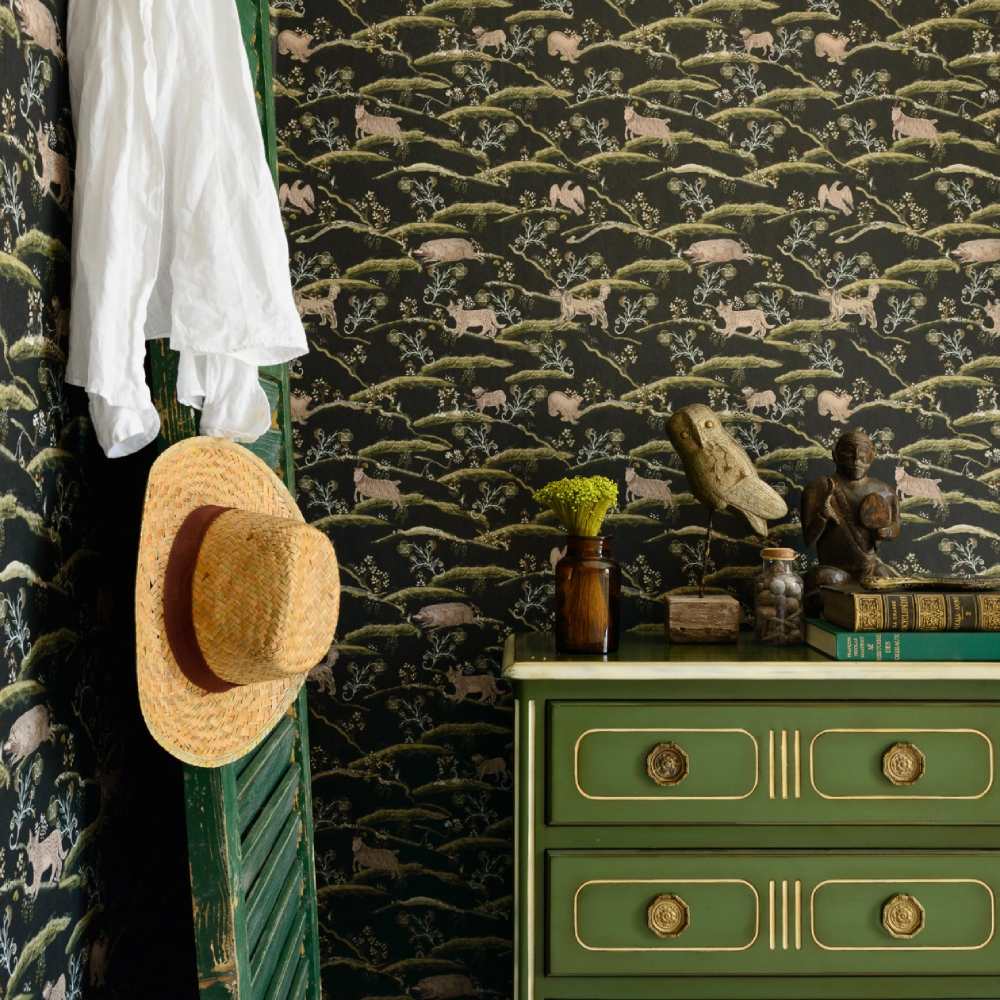 Countryside By Night Wallpaper - Set of 3 Rolls - MINDTHEGAP