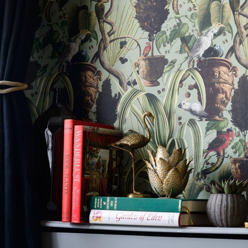 Exotic Menagerie Light Wallpaper - Set of 3 Rolls - MINDTHEGAP