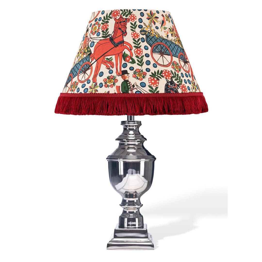 Fasnacht Linen Lampshade - Mind The Gap