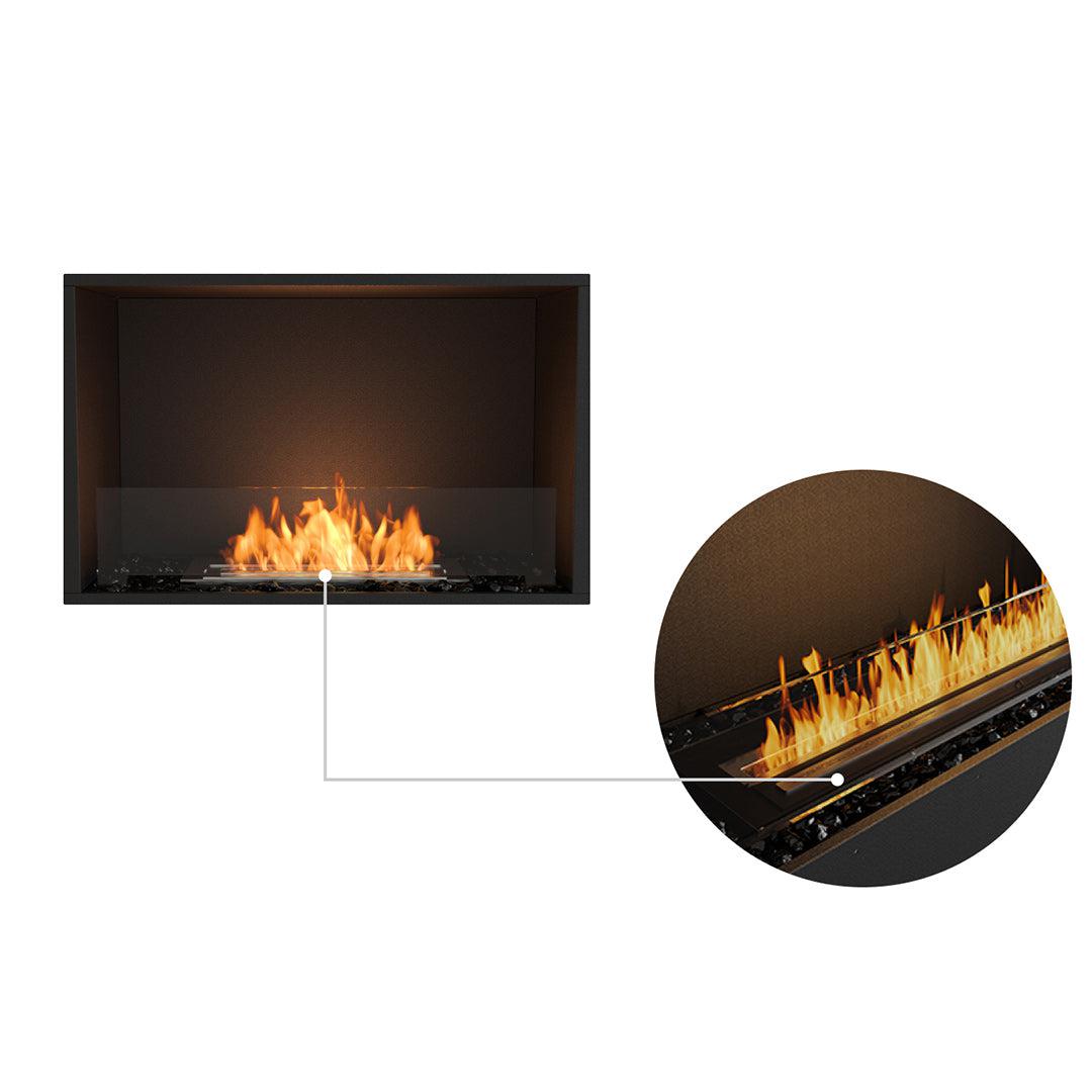 Flex Single Sided Fireplace Insert - EcoSmart Fire