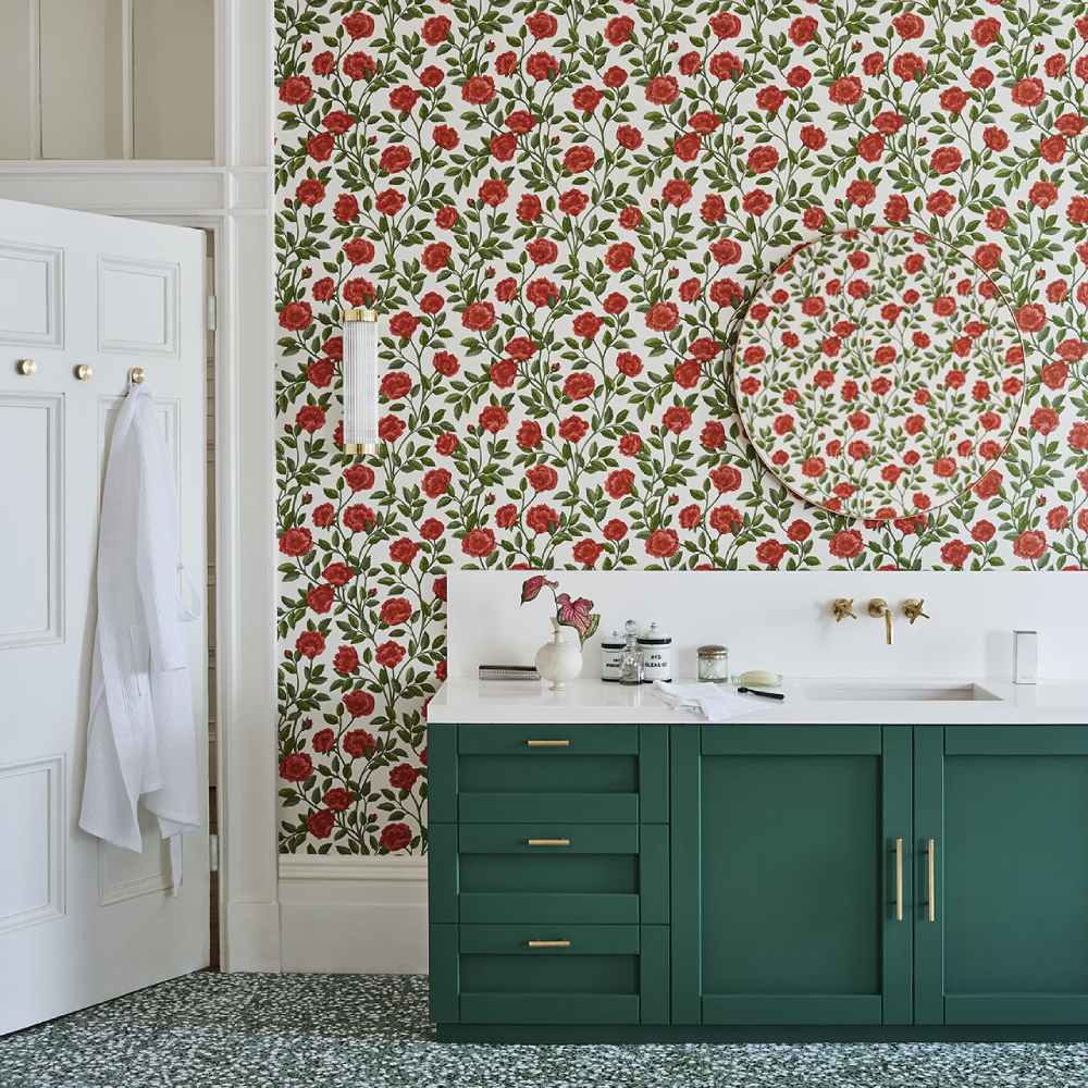 Hampton Roses Wallpaper - Great Masters - Cole & Son