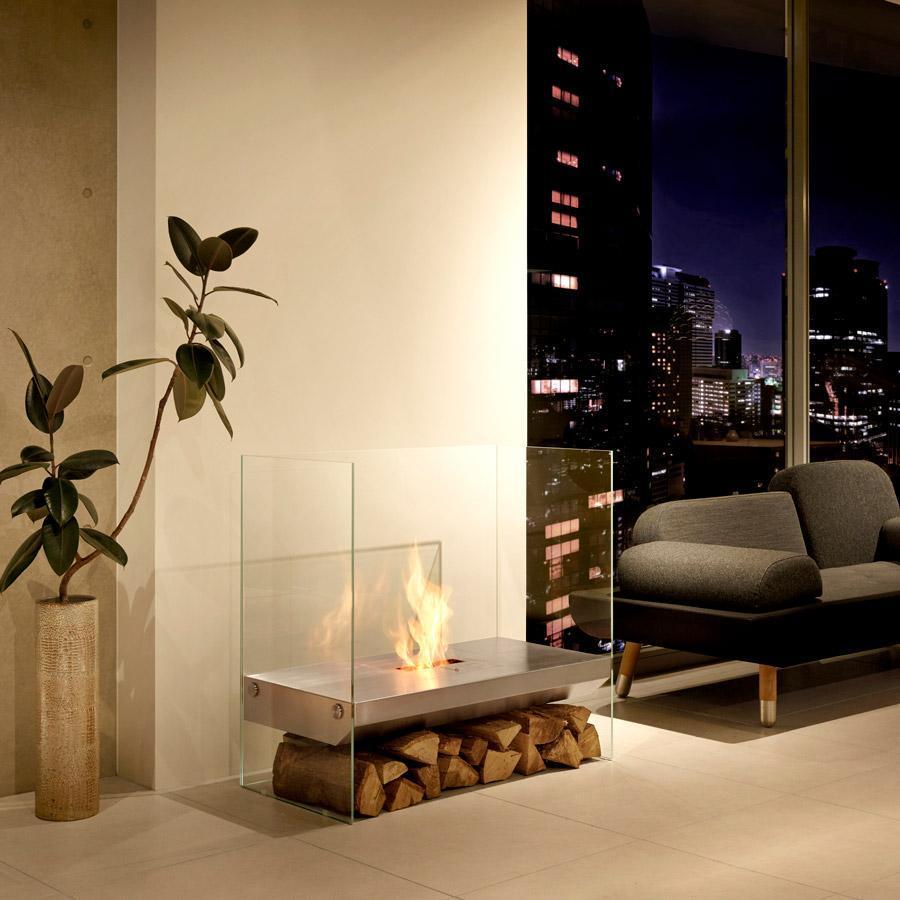 Igloo Freestanding Bioethanol Fireplace - EcoSmart Fire - Ethanol Fireplace  – Lime Lace