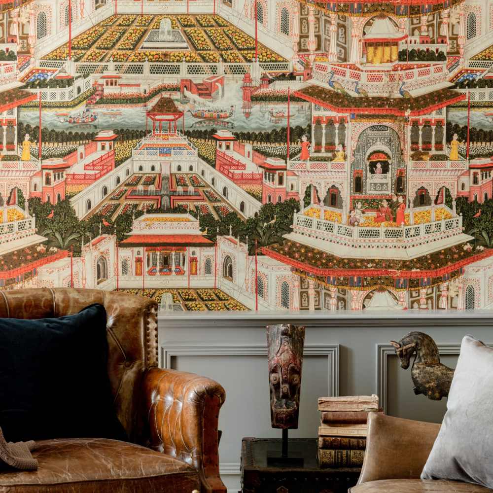 Indian Palace Wallpaper - Set of 3 Rolls - MINDTHEGAP